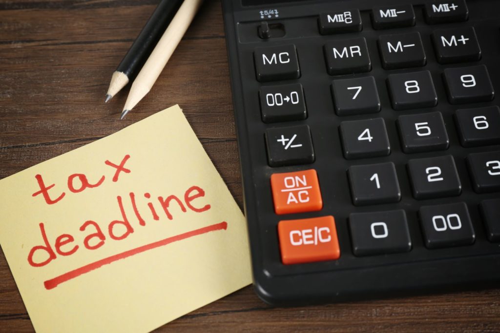 Tax deadlines in Japan